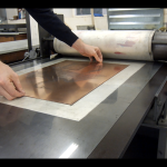 مس در چاپ پلاک